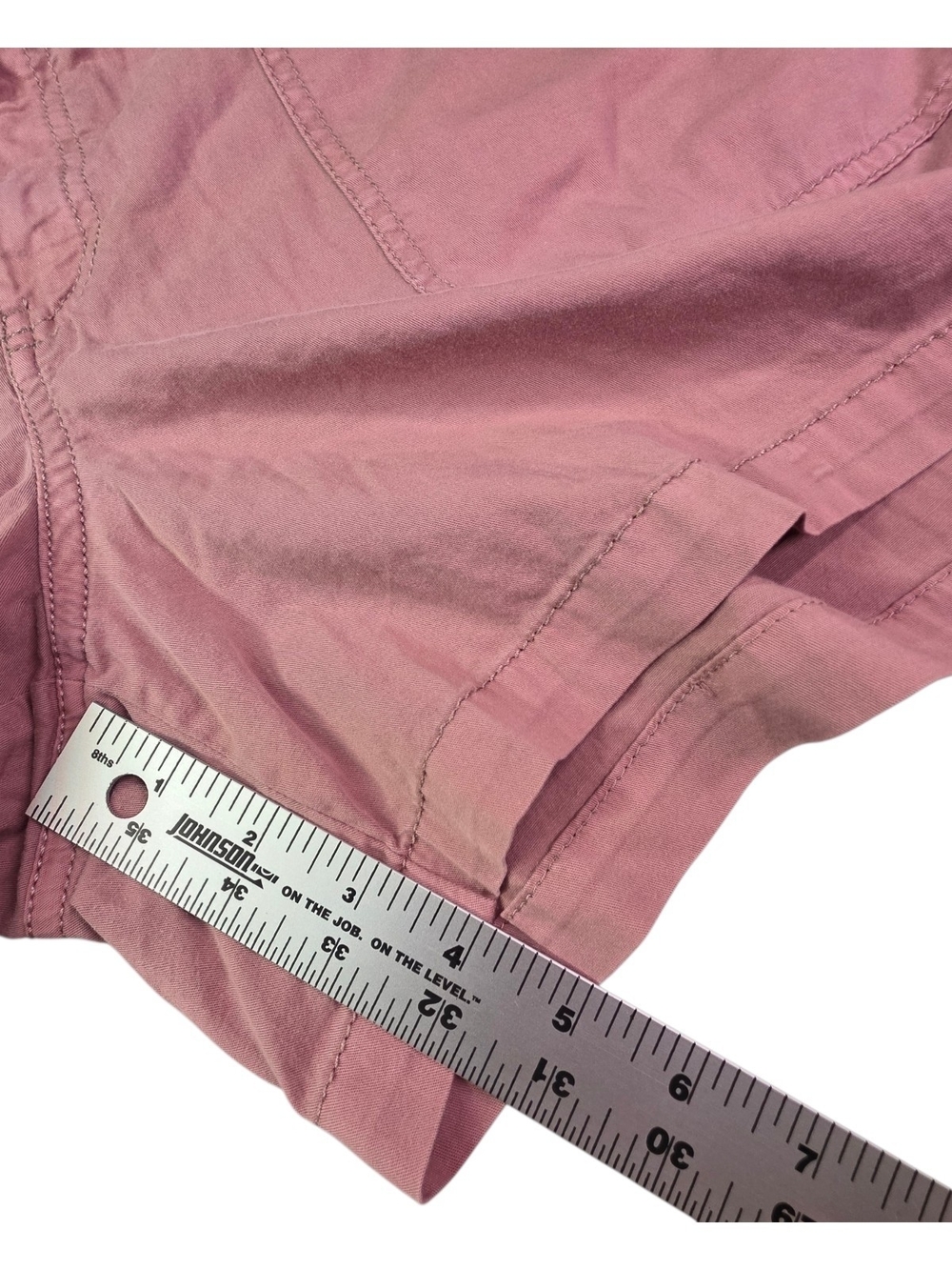 SONOMA Goods For Life Women's Size 16 Pink Utility Cargo Shorts Elastic Waist - Picture 6 of 8